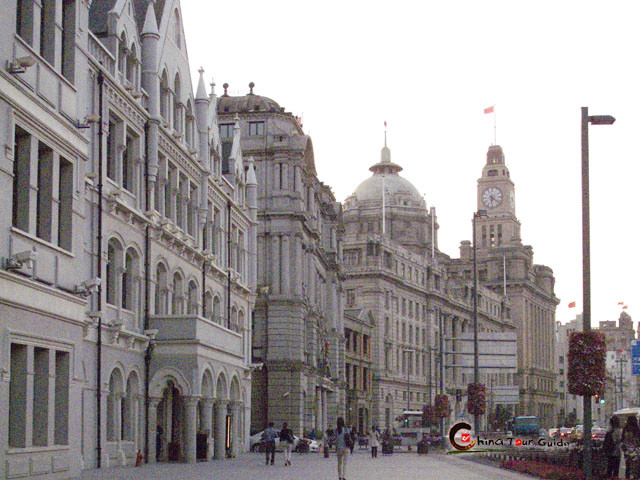 The Bund, showcase of western buildings